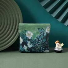 Automatic Closing Cable Organizer Bag, Mini Portable Charger/Earphone Storage Pouch