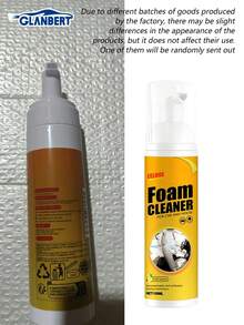 rayhong Car Multi-Function Foam Cleaner Car Interior Cleaning Roof Seats Decontamination Deodorization - Orange - View 10