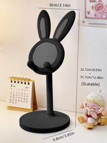 Cute Desktop Phone Holder, Adjustable Rabbit Phone Holder - The Perfect Student Desktop Companion, Suitable For Lazy Days, Desktop Accessories