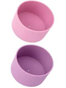 1/2/3pcs Silicone Protective Sleeve, Fits All Water Bottles With Bottom Width 2.83-2.95 Inches, Suitable For 12oz And 24oz Bottles, 5/10/20pcs Cup Protector Sleeve, Suitable For Daily Life, Travel, Family Gatherings, Parties, Waterproof, Anti-Drop, Anti-Scratch, Great Gift For Women, Christmas Gift, Stocking Stuffer - Multicolor - View 40