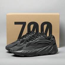 Men's Sports Shoes Outdoor Casual Dad Shoes Lightweight Non-Slip Breathable Soft Sole, Suitable Casual, Sports, Running, Stage, Party, All Seasons, Y2K Style - Trắng xám 700v2 - Xem 7