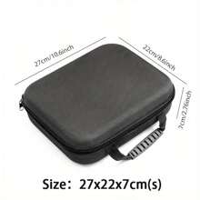 RANKSEA Sac à outils en toile Oxford, sac à perceuse, sac à meuleuse, sac d'accessoires de meuleuse, utilisé pour ranger des outils de réparation comme des tournevis, des clés, des pinces pour les électriciens, les menuisiers, également adapté pour ranger des cosmétiques, des consoles de jeux, des cartouches