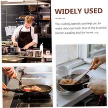 5 A 5-Piece Set Of Wooden Kitchen Utensils Designed For Home Use, Hotels And Restaurants. Made Of Natural Wood, It Is Safe And Odorless, Resistant To Corrosion And High Temperatures, Making Cooking Safer! - 咖啡棕 - 查看 5