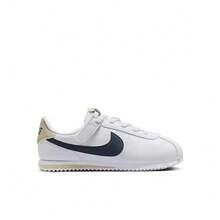 Nike EASYON (PSV) Colorblock Lace-Up Casual Sports Shoes For Teens - White Blue - View 2