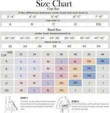 OEAK Womens Wireless Bras Comfortable Push Up Bra No Underwire Bra Full Support Lift Bralette Everyday Seamless Tshirt Bras - 灰色 - 查看 5