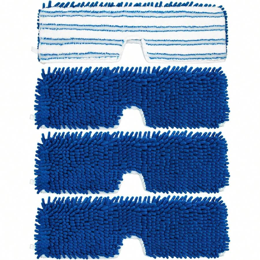 O-Cedar Dual-Action Mop Head Refills 3-Pack - Microfiber & Chenille Double Sided Design - Machine Washable & Reusable - Perfect Fit For Flip Mop Systems - 4 - 查看 1