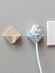 1/6 Peças Aleatórias Ganchos sem Furos Plug-In, Ganchos Multiuso Adequados para Banheiro, Quarto, Cozinha, Sala de Estar, Entrada, Acessórios Domésticos, Material Escolar