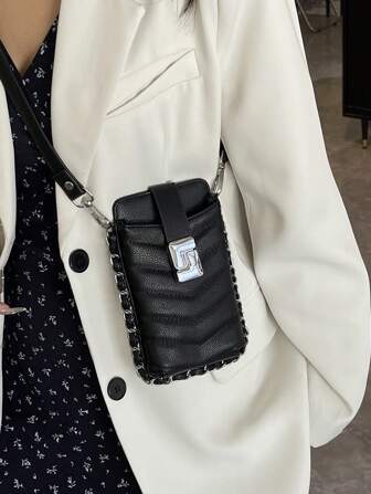 Fashionable Smartphone Wallet, Pocket Handbag, Women's Small Shoulder Bag, Daily Commute Small Square Bag, Best Gift For Shopping, Travel
