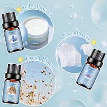 Essential Oils, Fragrance Oil Set( Gentleman,Fruit,Woody,Sleep,Relax)Essential Oils For Diffuser For Home,Air Freshening Diffuser Oils Scents For Aromatherapy,Laundry,Candle&Soap Making,Humidifiers - Clean - View 7