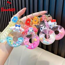 Sanrio Sanrio Hello Kitty Wristlet Keychain - Cute Sanrio Acrylic Charm For Bags & Phones, Perfect Gift For Women