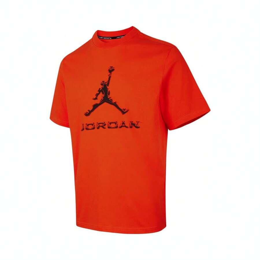 Nike Camiseta de manga corta con cuello redondo para hombre, Marca deportiva AS M J DF JD SPRT BRND SS CREW, Ref. THQ9092-891