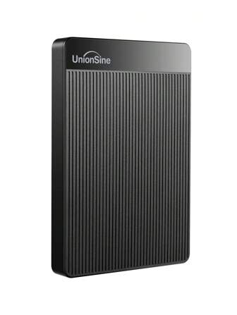 UnionSine 2,5-tums bärbar extern hårddisk 250 GB 500 GB 1 TB USB 3.0-lagring kompatibel med MacBook PC, stationär dator,