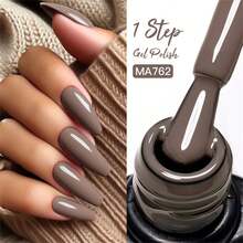 MEET ACROSS 7毫升一步式凝胶指甲油，美甲艺术三合一，可卸除UV/LED凝胶指甲油，无需底胶和封层，持久耐用，36种颜色，美甲DIY，适合家庭和美甲沙龙使用。 - 彩色 - 查看 30