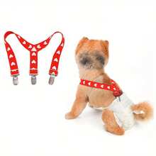 1pc Dog Diaper Harness Dress For Female Dogs, Adjustable Size Suitable For Small, Medium & Large Breeds - Multicolor - View 18