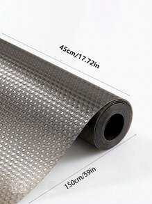 1 Roll Transparent EVA Cabinet Liner, Waterproof Anti-Moisture Drawer Mat, Customizable, Kitchen Refrigerator Non-Slip Pad, Wardrobe Mat