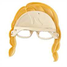1 Stück 2025 neue Partybrille, europäischer und amerikanischer Flechtdekor Brillen für Frauen, personalisierte Maskenball Dekorationsbrille, geeignet für Party, Geburtstag, Ball, festliche und fröhliche Atmosphäre - unisex Cartoon Design Festival Dekorationsbrille, Geburtstagsfeier und Ball Requisite - robuste Plastikkonstruktion, Festivalbrille, Fantasy Stil, solide Struktur, neuartige Brille, fröhliches Beisammensein