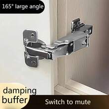 165度角液压缓冲铰链，适用于角柜和衣柜