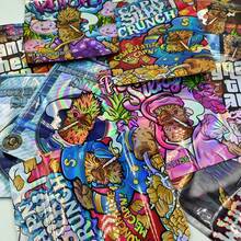 20/50/100 st återanvändbara förvaringspåsar av polyesterfilm med dragkedja, vattentäta, luktsäkra, självtätande påsar, förpackningspåsar, organiseringpåsar - Blanda färger - Visa 4