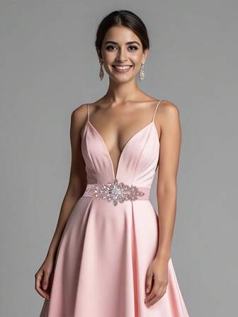 Elegant moderiktigt diamantmidjebälte, handgjort brudskärp med kristall och strass, brudaccessoar för kvinnor, midjedekoration i europeisk och amerikansk stil, lämplig för bröllop, bal, gala, musikfestival, present, klänning, vardagsoutfit