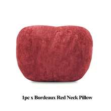 For BMW 3 5 7 X Series Car Seat Headrest Neck Pillow For G20 G21 G11 G12 G30 G31 X1 F48 X3 G01 X5 F15 G05 X6 F16 G06 Accessories - 1pc Volcanic Red - View 7