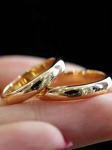 1pc Classic Simple Versatile Smooth 4mm Band Stainless Steel Couple Rings, Casual Business Style Minimalist Unique Design, Elegant Korean Street Fashion Light Ring Knuckle Ring, Suitable For Daily Wear, Festivals, Parties, Gifts - Silver - View 10