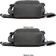 Entchin Fanny Pack For Women Men,Crossbody Belt Bag With 4-Zipper Pockets,Adjustable Waist Bag Pack,One Of The Most Popular Travel Essential Gifts For Walking,Traveling,Cycling - E131 Black - View 5