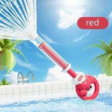 1 件便携式户外水战玩具，带拉出式水枪，手持拉出式喷水烟花水枪，户外沙滩戏水玩具，送给朋友的夏季礼物
