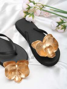 1 对（2 件）可拆卸 DIY 鞋配件，时尚优雅的鸢尾花形鞋饰，粉色、金色、黄色、绿色，适合高跟鞋、凉鞋、平底鞋、新娘鞋、派对鞋 - 金色 - 查看 6