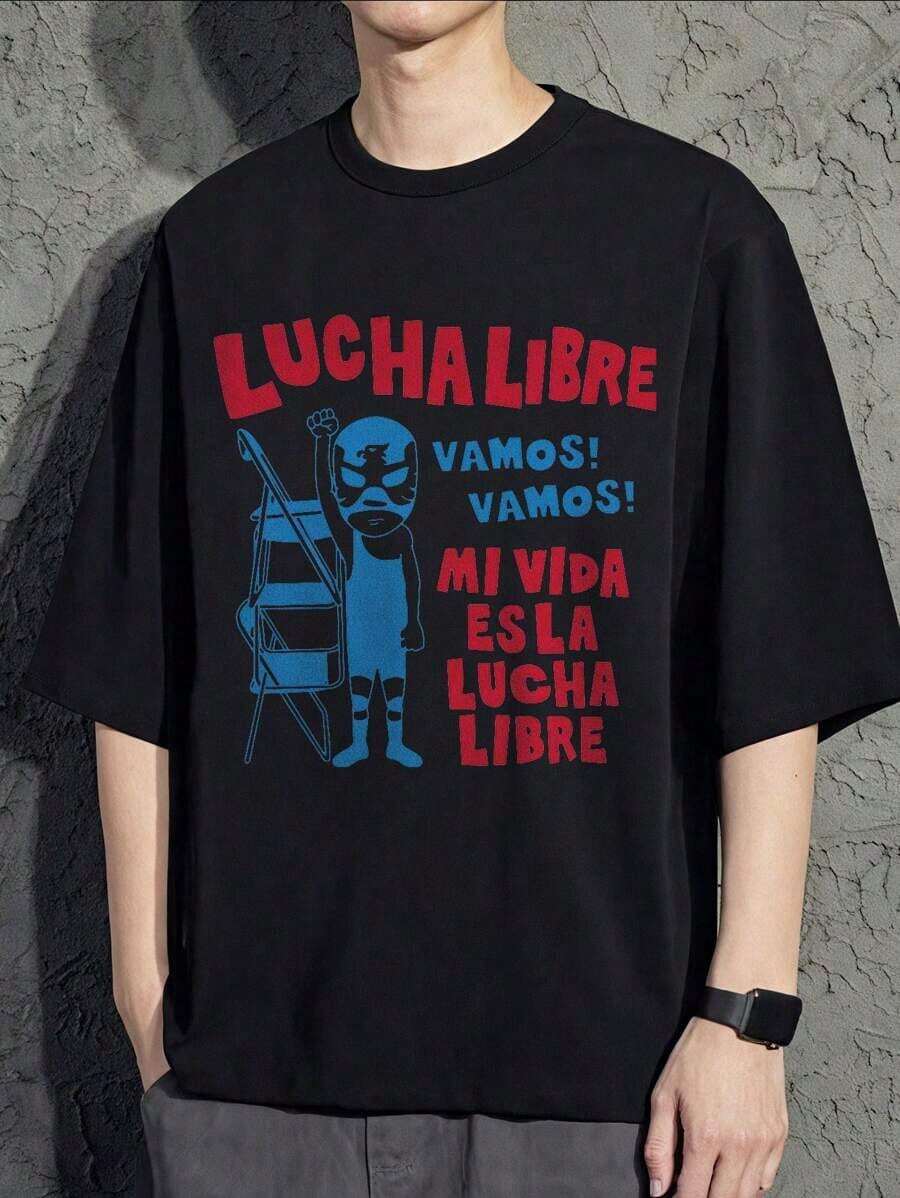 Men T-Shirts - Negro 6-4 - Ver 1