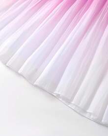 2025 BestToddler Girl Tulle Dress Summer Clothes Little Girl Ombre Halter Dress Casual Sundress Toddler Princess Outfits