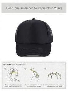 1pc, Custom Embroidered,Back To School,Loves Jesus And America Too Foam Embroidered Trucker Hat | July 4th Hat, Memorial Day Hat, Summer Hat, Beach Trucker Hat, Patriotic Hat - Multicolor - View 10