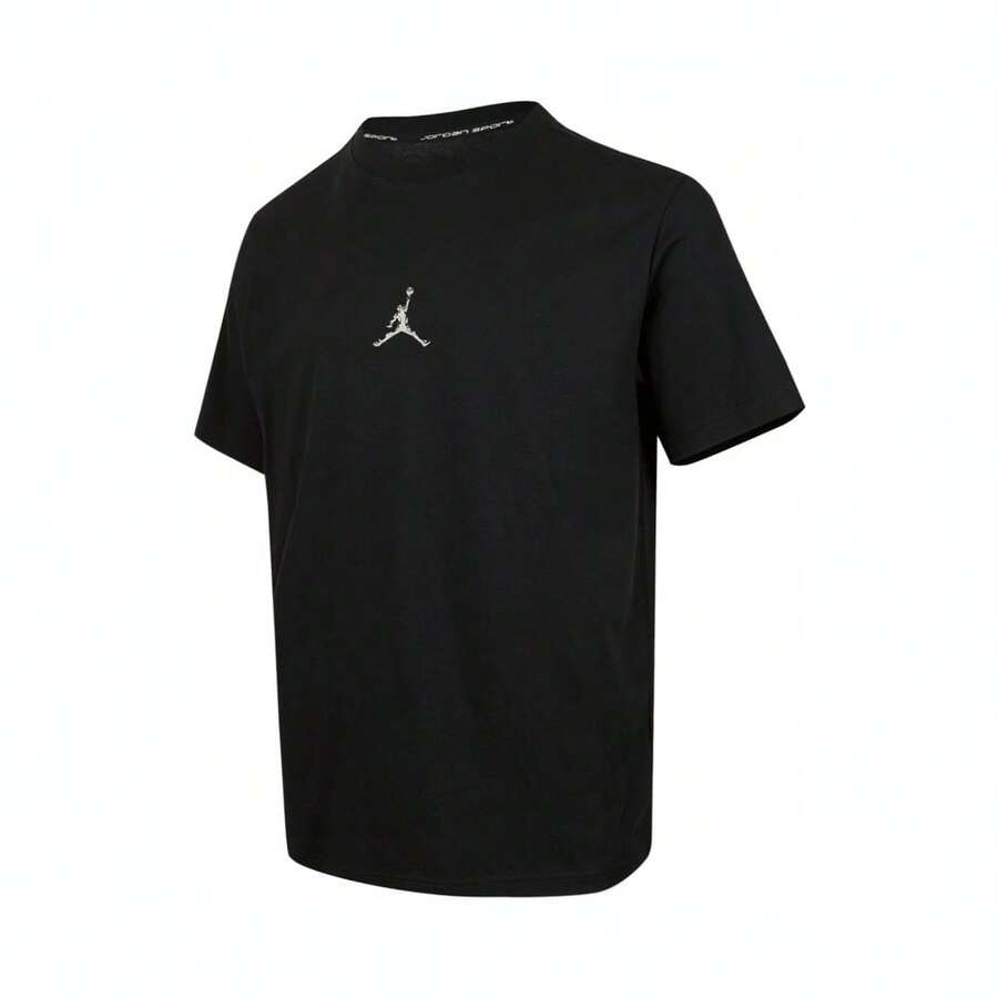 Nike Men's AS DF SPRT JDN SS CREW Short Sleeve Knitted Crew Neck T-Shirt THQ8971-010 - Black - View 1