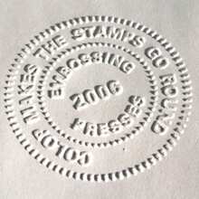 1 PC Personalized Embosser Stamp, Custom Hand Embosser Stamp,Logo/Badge Embosser,Wedding Logo Embosser,Library Book Embosser Stamp