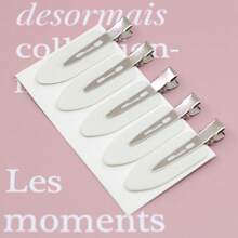4pcs/10pcs Simple Seamless Hair Clips, Suitable For Women And Girls, Multiple Colors, Essential Hair Accessory, Shower-Friendly, Non-Damaging And Easy To Wear, Suitable For Daily Activities, Holidays, Christmas, Halloween Decoration