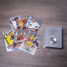 Banpresto 55 pezzi Carte di stelle sportive in scatola impermeabile, carte da collezione, accessori per fan, piccoli regali, decorazioni per fan, regalo festivo