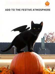 Pet Supplies, Pet Black Bat Wings, Chic And Cool Bat Transformation Costume Suitable For Small Dogs And Cats