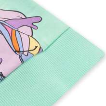 DORA The Explorer Girls Sweatshirt, Long Sleeve Girls Jumper, Cotton Kids Sweatshirt - Green - View 8