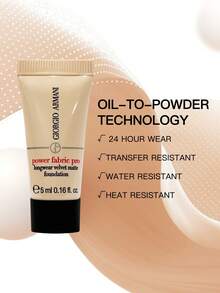 GIORGIO ARMANI POWER FABRIC PRO LONGWEAR VELVET MATTE FOUNDATION1.5#/2#[Mini Size]5ml - 5ml-#2 - View 4