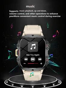 SKYWORTH Nuevo reloj inteligente con linterna, recordatorio de llamadas e información para hombres y mujeres, reloj deportivo - Multicolor - Ver 8
