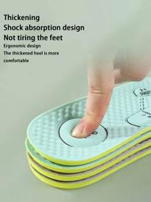 Zwei Paar Beifuß geruchsbeseitigende Popcorn-Stil Fußpolster. Neuer Stil, super weich, elastisch, nicht verformbar, schweißaufnehmend, atmungsaktiv, kühl und komfortable Fußsohle Weichpolster.