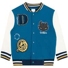 How to Train Your Dragon Boys Jacket , Toothless Boys Bomber Jacket, Baseball Jackets For Kids - Blue - View 5