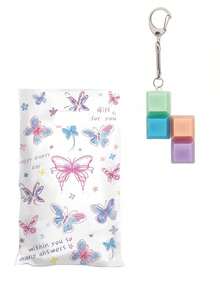 1/2/3/5个装减压键盘钥匙扣，附赠礼品袋，带音效的指尖玩具，派对小礼物，减压玩具，舒缓压力玩具，手指玩具，抗压玩具，钥匙扣，手指钥匙链，手指钥匙圈，生日、万圣节、圣诞节的理想礼物，派对小礼物，万圣节装饰，适合多动症患者，圣诞节礼物 - 彩色 - 查看 19