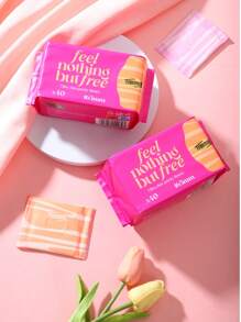 FREEMORE 80PCS/160pc Freemore Ultra Thin Panty Liners(165mm),Quickly Absorb, Dry And Comfortable All Day Long,Ultra-Thin,Soft And Delicat