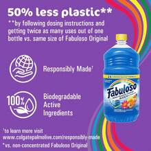 Fabuloso Multi-Purpose Cleaner &Amp; Floor Cleaner, 2X Concentrated, Lavender Scent, 56 Fluid Ounces - Spring Fresh - View 5