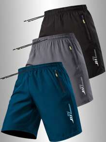 Pantalones cortos de entrenamiento de alto rendimiento para hombres - Flexibles y ligeros para entrenamientos deportivos
