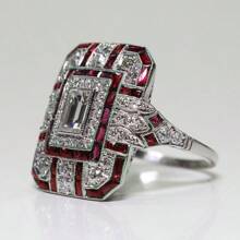 Halo Princess Cut Shiny Synthetic Zirconia Stone Silver Plated Jewelry, Elegant Anniversary Gift, Engagement Wedding Proposal Ring, Perfect Gift For Lover