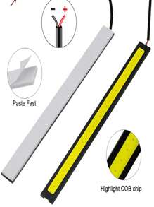 2个装 17厘米 DRL LED COB 灯泡日间行车灯通用防水 12V 7000K 白色卡车汽车工作造型灯 - 2個 - 查看 4