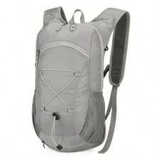 1pc Nylon Outdoor Hiking Backpack, Bicycle Riding Bag, Travel Lightweight Trekking Rucksack, Waterproof Climbing Bag, Unisex Sports Daypack