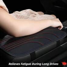 1pc PU Leather Elastic Car Dashboard Cover - Universal Fit For SUV And Other Models, Anti-Slip & Wear-Resistant, Breathable & Easy To Clean, Suitable For All Seasons - one-size - View 3