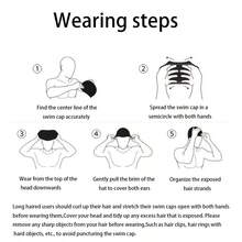 1 件纯色泳帽，硅胶贴合泳帽，适合室内游泳池必备，配有耳塞和鼻夹，具有高弹性和非锁头特性